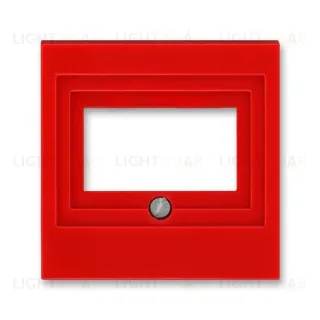 Накладка для розеток USB/HDMI/VGA ABB Levit красный 2CHH290040A4065 2CHH290040A4065