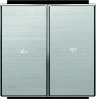 ABB SKY Нержавеющая сталь Клавиша для механизма выключателя жалюзи 2CLA854400A1401 2CLA854400A1401