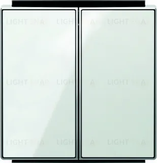 ABB SKY Стекло белое Клавиша для 2-клавишных выключателей/кнопок 2CLA851100A2101 2CLA851100A2101