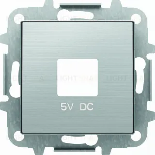 ABB SKY Нержавеющая сталь Накладка для механизмов зарядного устройства USB 2CLA858500A1401 2CLA858500A1401