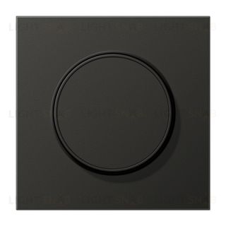 Jung LS 990 Антрацит накладка светорегулятора поворотного AL1740AN AL1740AN