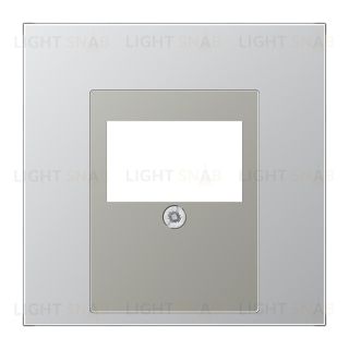 Jung LS 990 Алюминий накладка розетки ТАЕ, моно/стерео-аудиорозетки AL2969T AL2969T