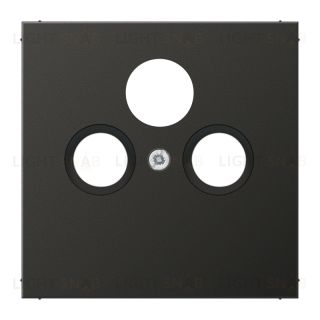 Jung LS 990 Антрацит накладка TV-SAT-FM розетки AL2990SATAN AL2990SATAN