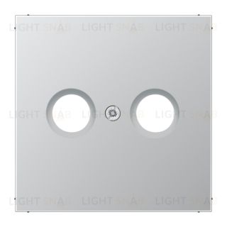 Jung LS 990 Алюминий накладка TV-FM розетки AL2990TV AL2990TV