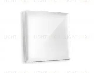 Лицевая панель ALFA (Белый глянец) для 1-клавишных выключателей QUANT AP1010 AP1010