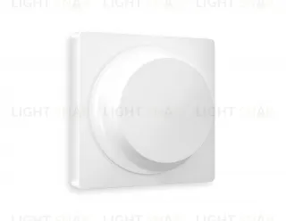 Лицевая панель ALFA (Белый глянец) для светорегулятора универсального QUANT AP1055 AP1055