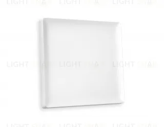 Лицевая панель ALFA (Белый матовый) для 1-клавишных выключателей QUANT AP1210 AP1210