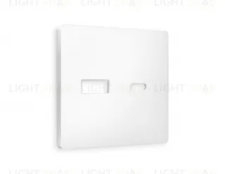 Лицевая панель ALFA (Белый матовый) для розетки 2USB тип A+C QUANT AP1310 AP1310