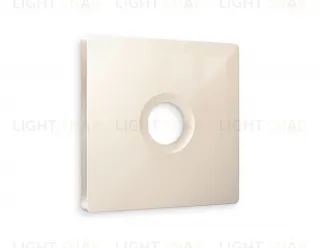 Лицевая панель ALFA (Бежевый глянец) для TV розетки QUANT AP3130 AP3130