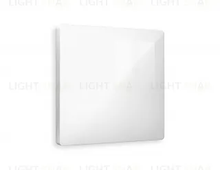 Лицевая панель ALFA (Белый глянец) заглушка для суппорта QUANT AP1160 AP1160