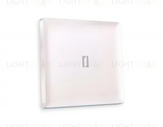 Лицевая панель ALFA (Жемчуг) для 1-клавишных выключателей с подсветкой QUANT AP2020 AP2020