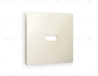 Лицевая панель ALFA (Бежевый матовый) для HDMI розетки QUANT AP3340 AP3340