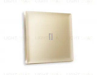 Лицевая панель ALFA (Шампань) для 1-клавишных выключателей с подсветкой QUANT AP6020 AP6020