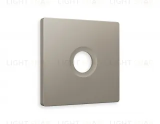 Лицевая панель ALFA (Серо-бежевый матовый) для TV розетки QUANT AP3730 AP3730