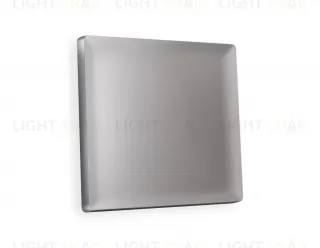 Лицевая панель ALFA (Сталь матовый) для 1-клавишных выключателей QUANT AP5010 AP5010