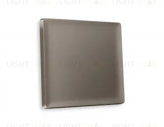 Лицевая панель ALFA (Темная бронза матовый) для 1-клавишных выключателей QUANT AP6310 AP6310