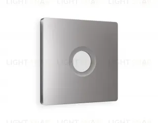 Лицевая панель ALFA (Сталь матовый) для TV розетки QUANT AP5130 AP5130