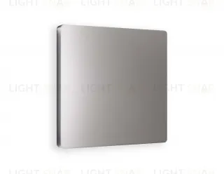 Лицевая панель ALFA (Сталь матовый) заглушка для суппорта QUANT AP5160 AP5160