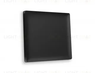 Лицевая панель ALFA (Черный матовый) для 1-клавишных выключателей QUANT AP8010 AP8010