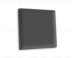 Лицевая панель ALFA (Графит Мягкое касание) для 1-клавишных выключателей QUANT AP9010 AP9010