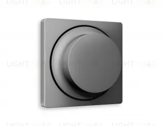 Лицевая панель ALFA (Антрацит серый) для светорегулятора универсального QUANT AP6555 AP6555