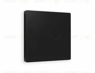 Лицевая панель ALFA (Черный матовый) заглушка для суппорта QUANT AP8160 AP8160