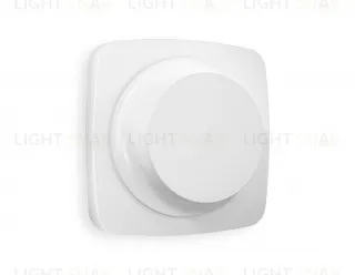 Лицевая панель OMEGA (Белый матовый) для светорегулятора универсального QUANT OP1255 OP1255