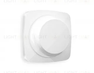 Лицевая панель OMEGA (Белый глянец) для светорегулятора универсального QUANT OP1055 OP1055