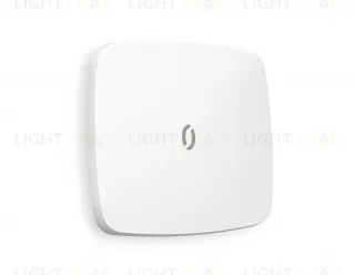 Лицевая панель OMEGA (Белый матовый) для 1-клавишных выключателей с подсветкой QUANT OP1220 OP1220