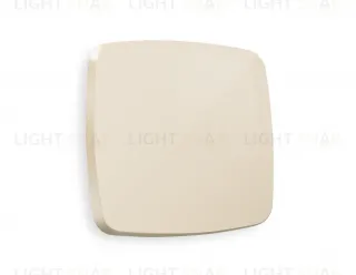 Лицевая панель OMEGA (Бежевый глянец) для 1-клавишных выключателей QUANT OP3010 OP3010