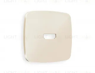 Лицевая панель OMEGA (Бежевый глянец) для HDMI розетки QUANT OP3140 OP3140