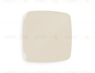 Лицевая панель OMEGA (Бежевый глянец) заглушка для суппорта QUANT OP3160 OP3160