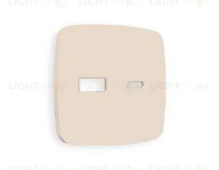 Лицевая панель OMEGA (Бежевый матовый) для розетки 2USB тип A+C QUANT OP3310 OP3310