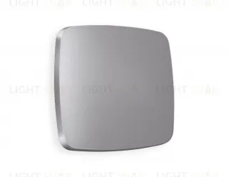 Лицевая панель OMEGA (Сталь матовый) для 1-клавишных выключателей QUANT OP5010 OP5010