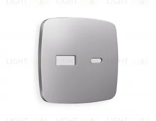 Лицевая панель OMEGA (Сталь матовый) для розетки 2USB тип A+C QUANT OP5110 OP5110