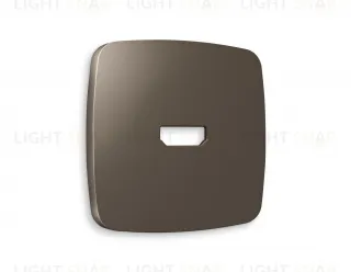 Лицевая панель OMEGA (Темная бронза матовый) для HDMI розетки QUANT OP6440 OP6440