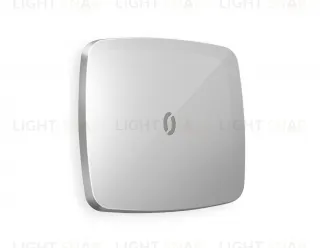 Лицевая панель OMEGA (Серебро глянец) для 1-клавишных выключателей с подсветкой QUANT OP4020 OP4020