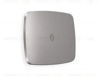 Лицевая панель OMEGA (Сталь матовый) для 1-клавишных выключателей с подсветкой QUANT OP5020 OP5020