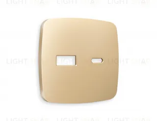 Лицевая панель OMEGA (Шампань) для розетки 2USB тип A+C QUANT OP6110 OP6110