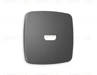 Лицевая панель OMEGA (Антрацит серый) для HDMI розетки QUANT OP6640 OP6640