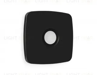 Лицевая панель OMEGA (Черный матовый) для TV розетки QUANT OP8130 OP8130