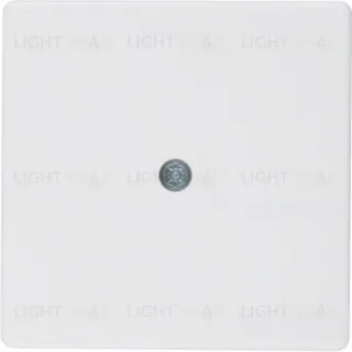 Центральная панель для VDo-розеток и кабельного вывода, Q.1/Q.3, цвет: полярная белизна, с эффектом бархата 10196089 10196089