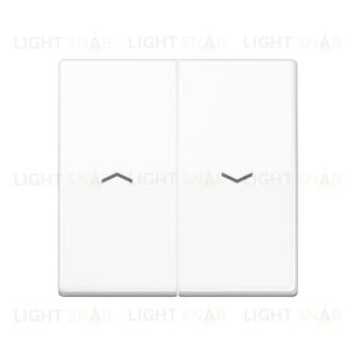 Jung AS 500 Белая, клавиши для выключателя управления жалюзи AS591-5PWW AS591-5PWW