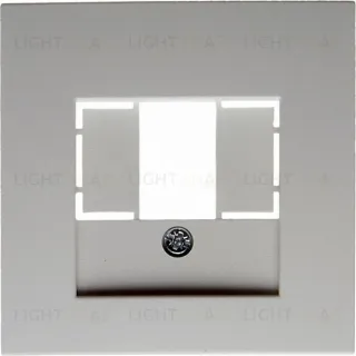 Центральная панель для розетки TAE, S.1, цвет: полярная белизна, глянцевый 10338919 10338919