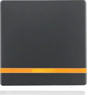 Клавиша с линзой, цвет: антрацитовый, с эффектом бархата 16216086 16216086