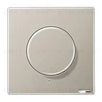 Jung LS 990 нержавеющая сталь накладка светорегулятора поворотного ES1740 ES1740