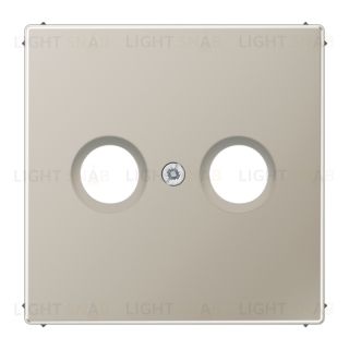 Jung LS 990 нержавеющая сталь накладка TV-FM розетки ES2990TV ES2990TV