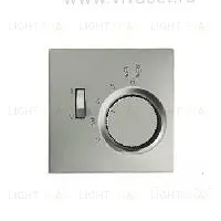 Jung LS 990 нержавеющая сталь накладка регулятора теплого пола ES1749 ES1749