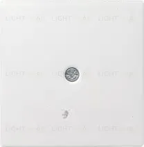 Gira S-55 Бел Накладка ввода кабеля 027427 027427