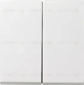 Gira S-55 Бел Клавиша 2-ая 029527 029527